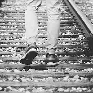 walking railroad tracks